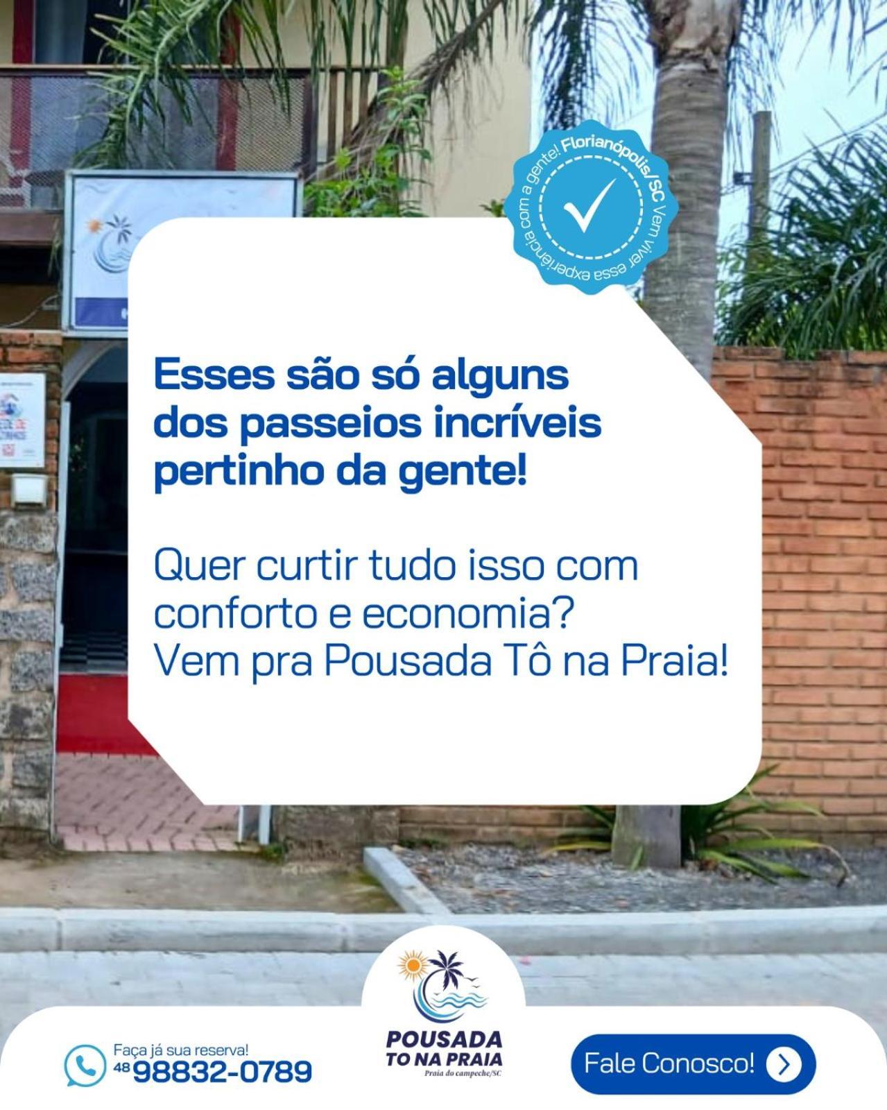Pousada Tonapraia Florianópolis Kültér fotó